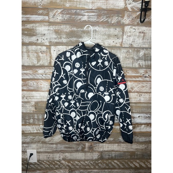 Reason Other - Reason Black/White Pullover Jacket Size S